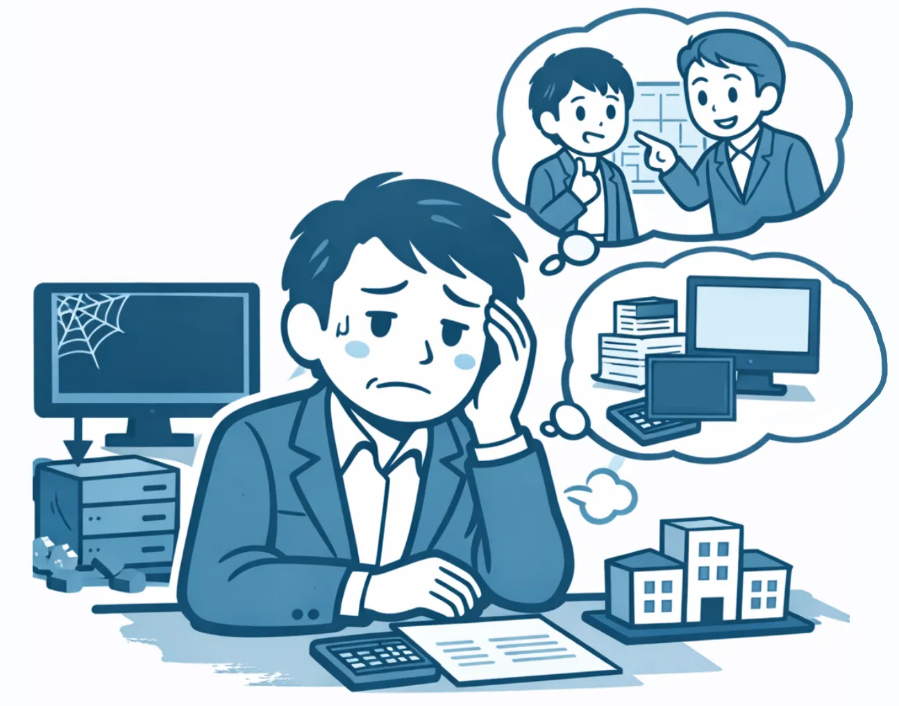 ベテランの経験が会社に残らず悩むビジネスパーソン